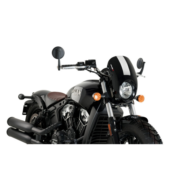 Puig Puig anarchy screen | gloss black | indian scout 2015>current